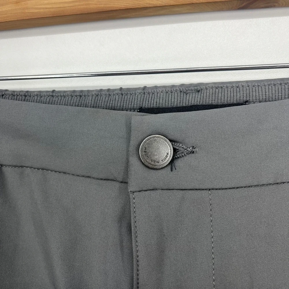 Marc New York Andrew Marc Mens Performance Stretch Pants‎ Grey 42x29 0016958